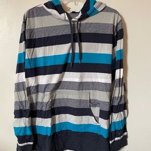 univibe lightweight long sleeve shirt hoodie - L